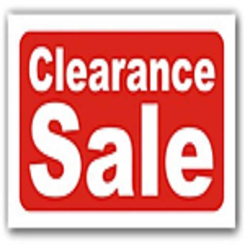 Clearance Items