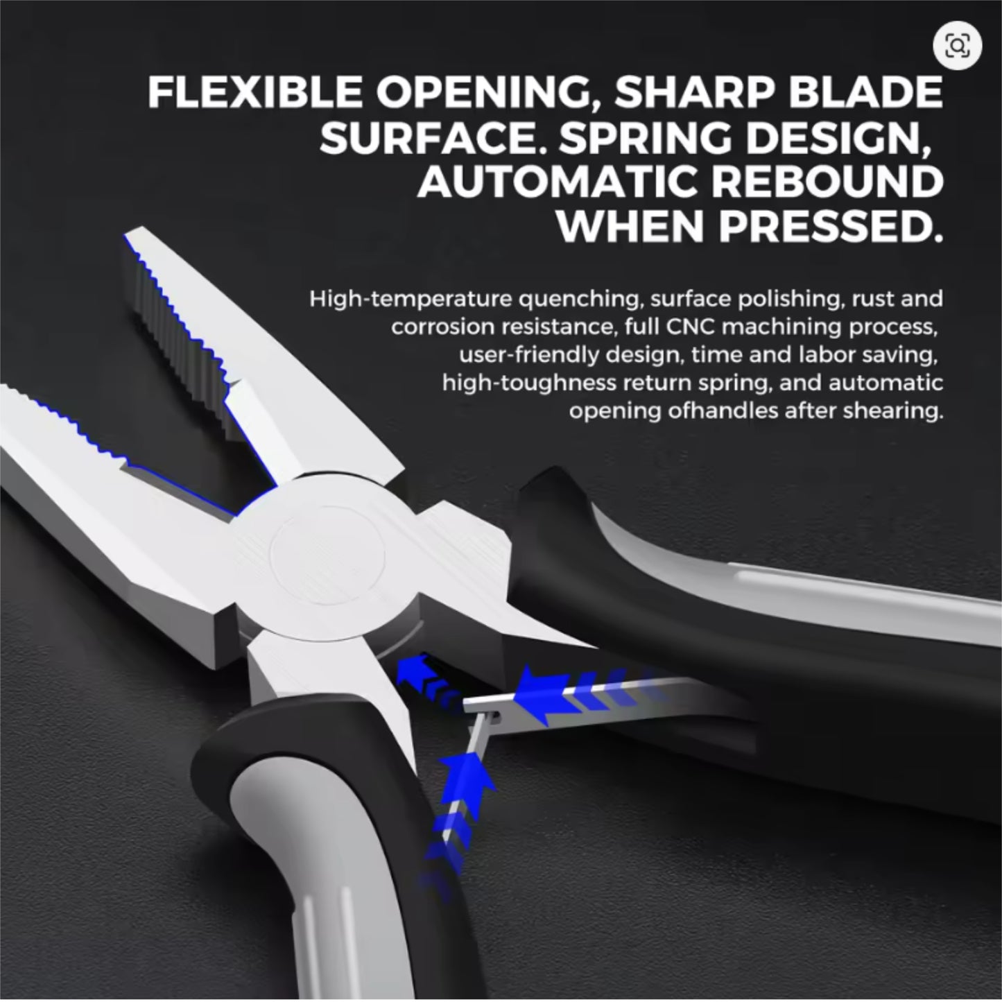 8 Piece Mini Pliers Tool Set