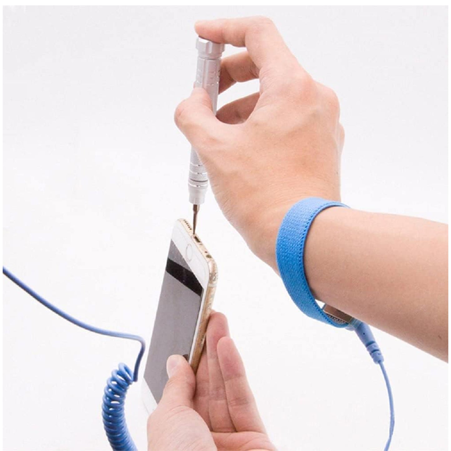 Anti-Static Metal Adjustable Wrist Strap