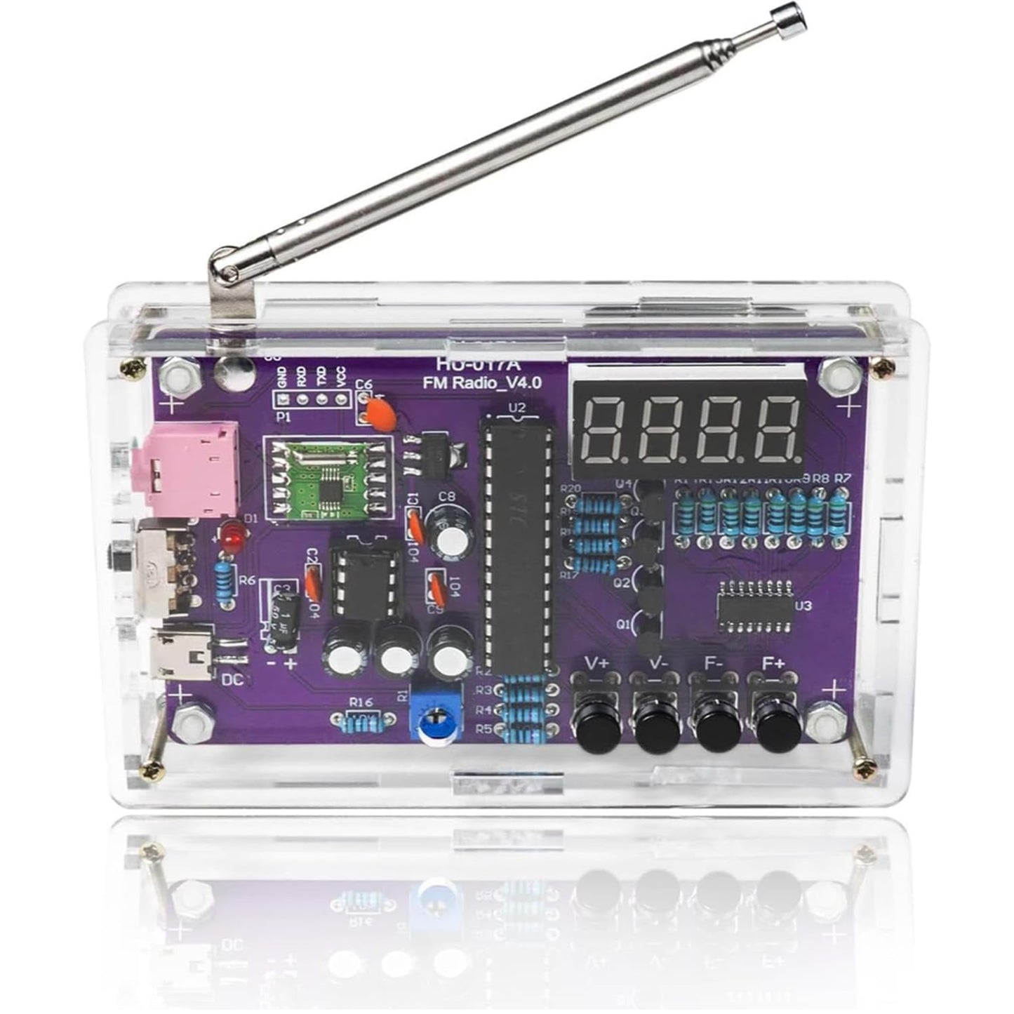 DIY FM Radio Soldering Kit dual Power Electronic Project
