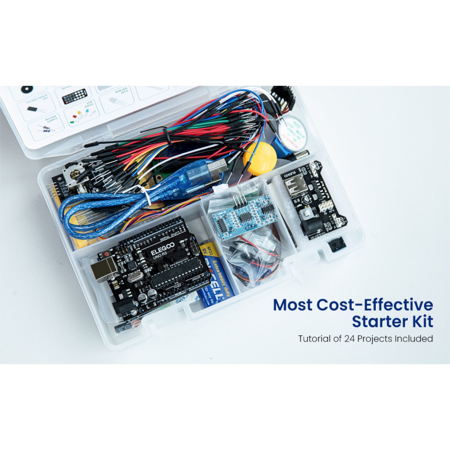 ELEGOO UNO R3 Project Super Starter Kit