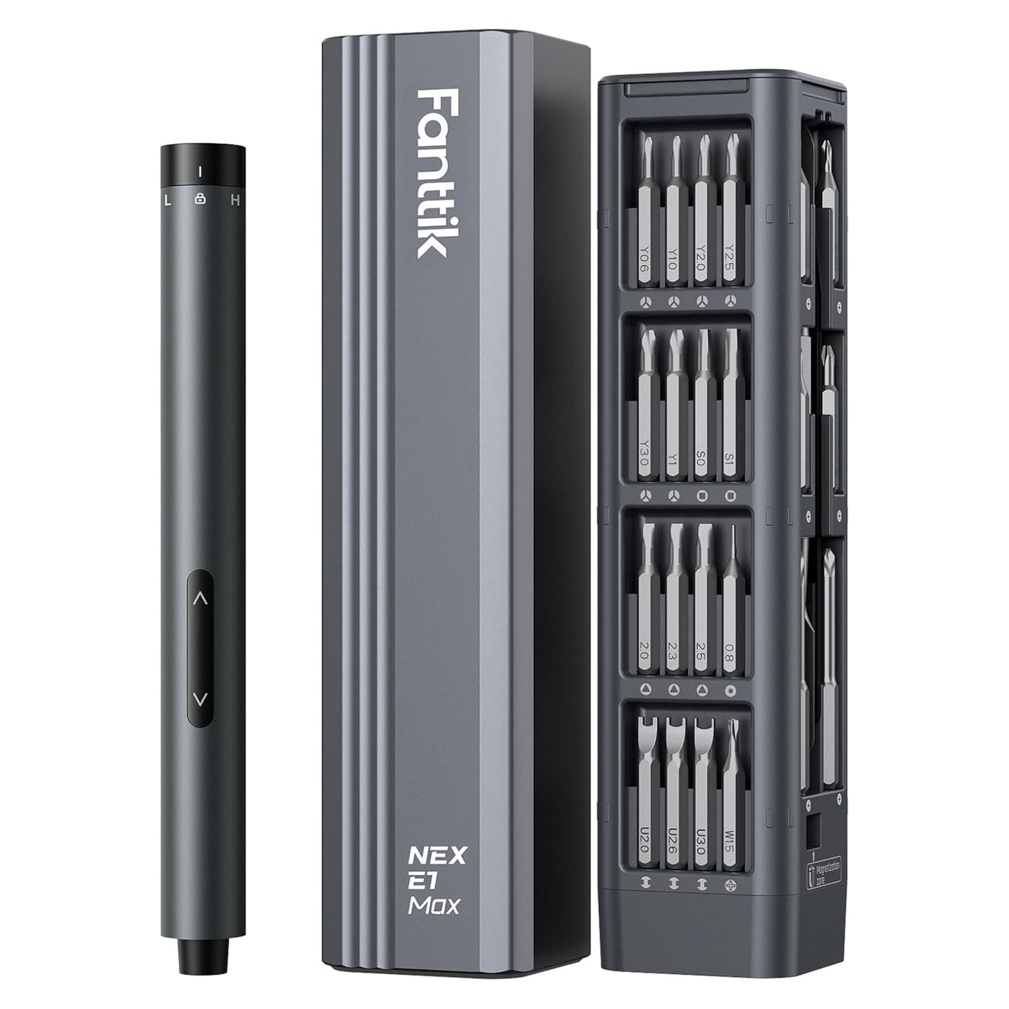 Fanttik E1 Max Precision Electric Screwdriver, Mini Screwdriver Set