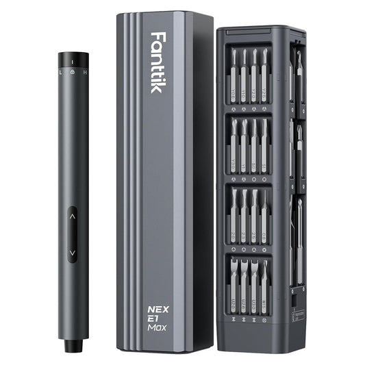 Fanttik E1 Max Precision Electric Screwdriver, Mini Screwdriver Set