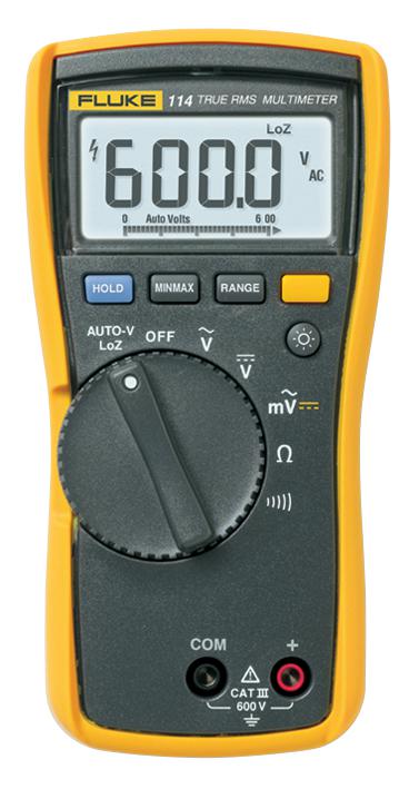 Fluke 114 600V AC/DC Auto Ranging True RMS Digital Multimeter