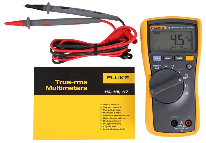 Fluke 114 600V AC/DC Auto Ranging True RMS Digital Multimeter