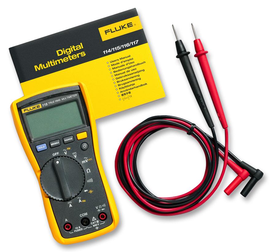 Fluke 115 Digital Multimeter  with Accessory Kit