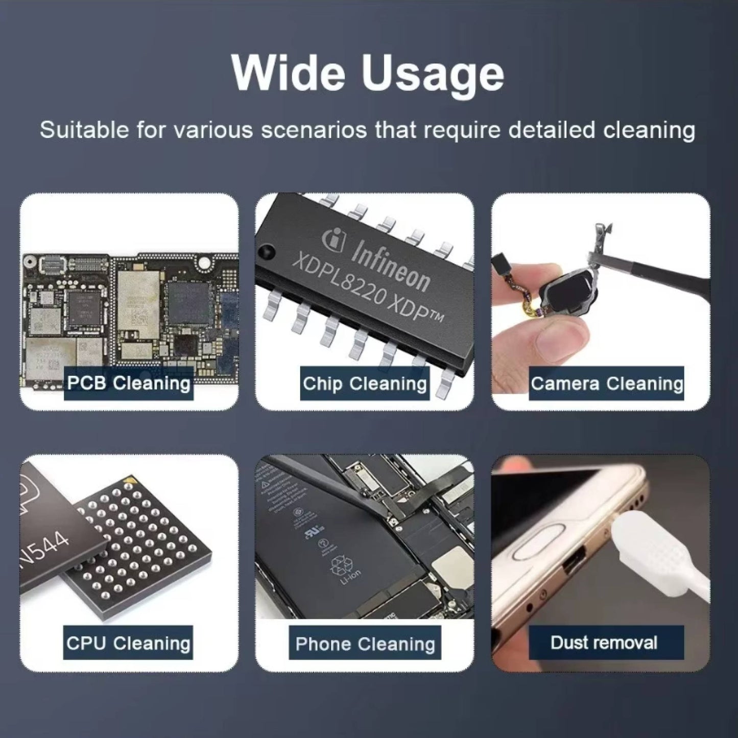 PBT Fibre Cleaning Brushes