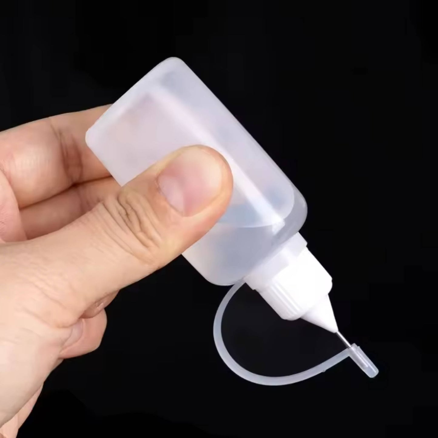 Plastic Squeezable Tip Applicator Bottles