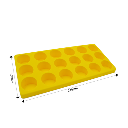 HobbyBloxs® 18 Hole Bottle Storage Blox