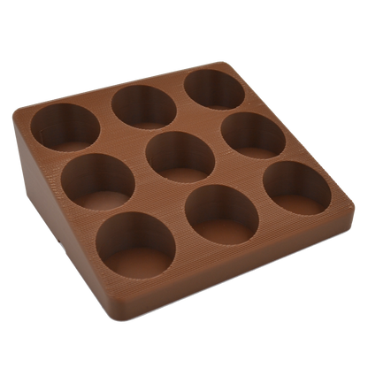 HobbyBloxs® 9 Hole Bottle Storage Blox