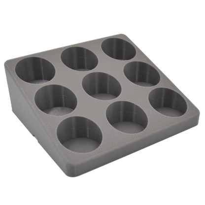 HobbyBloxs® 9 Hole Bottle Storage Blox