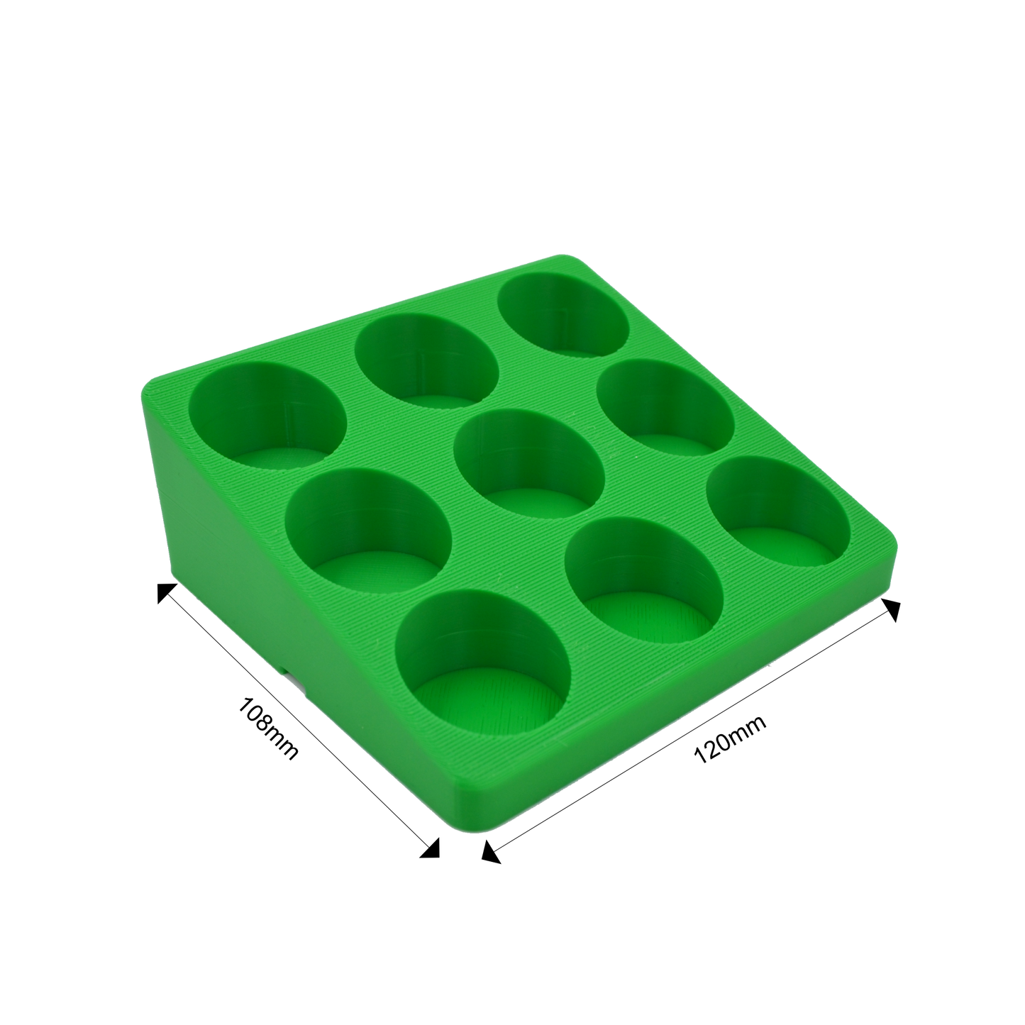 HobbyBloxs® 9 Hole Bottle Storage Blox
