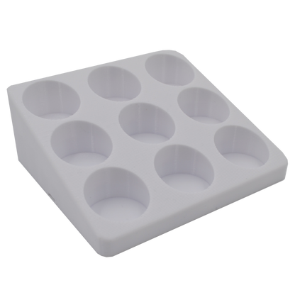 HobbyBloxs® 9 Hole Bottle Storage Blox