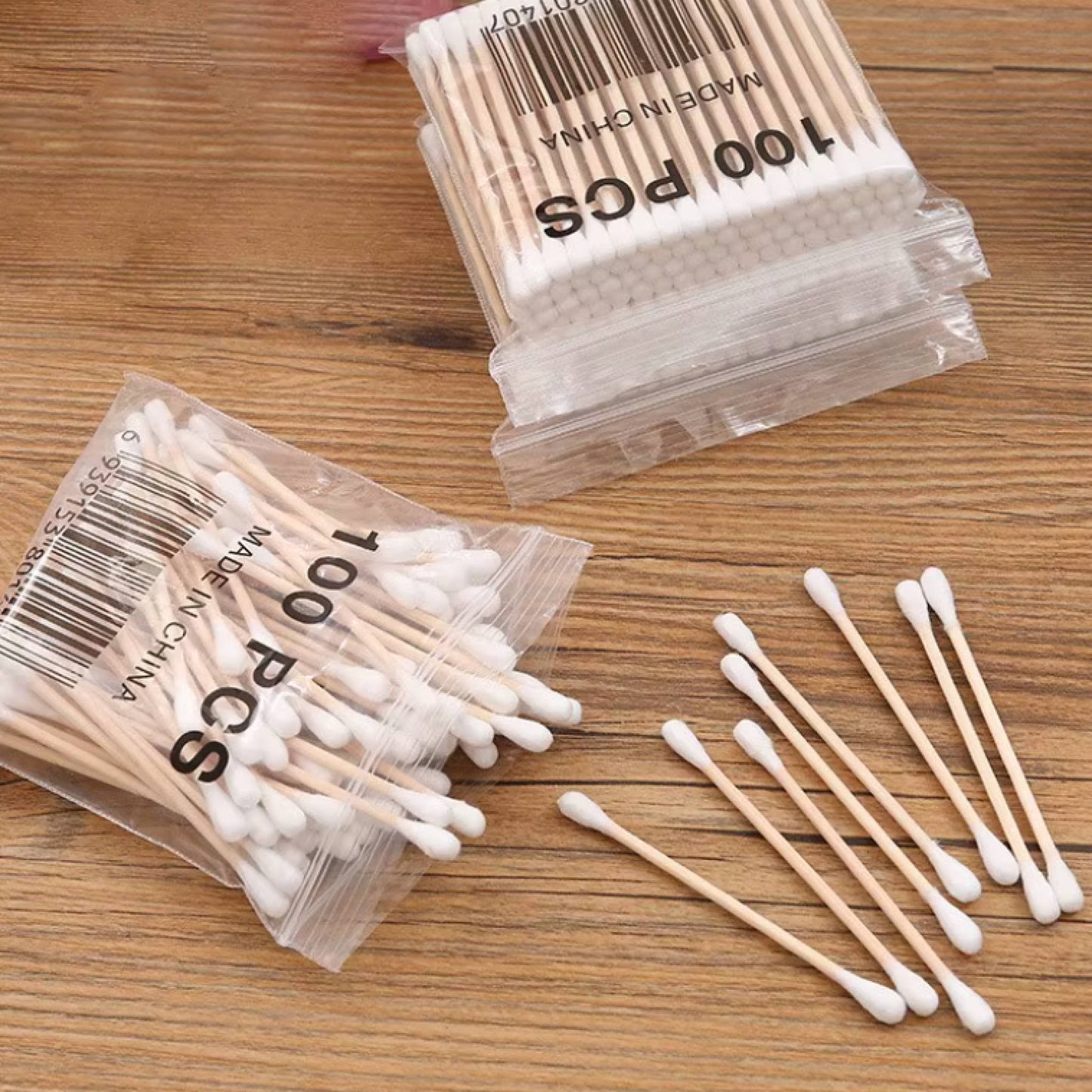 Wooden Stick Cotton Buds