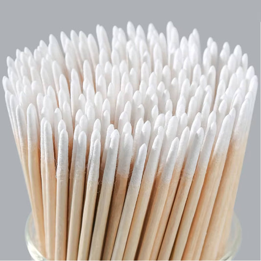 Micro Wooden Stick Cotton Swabs