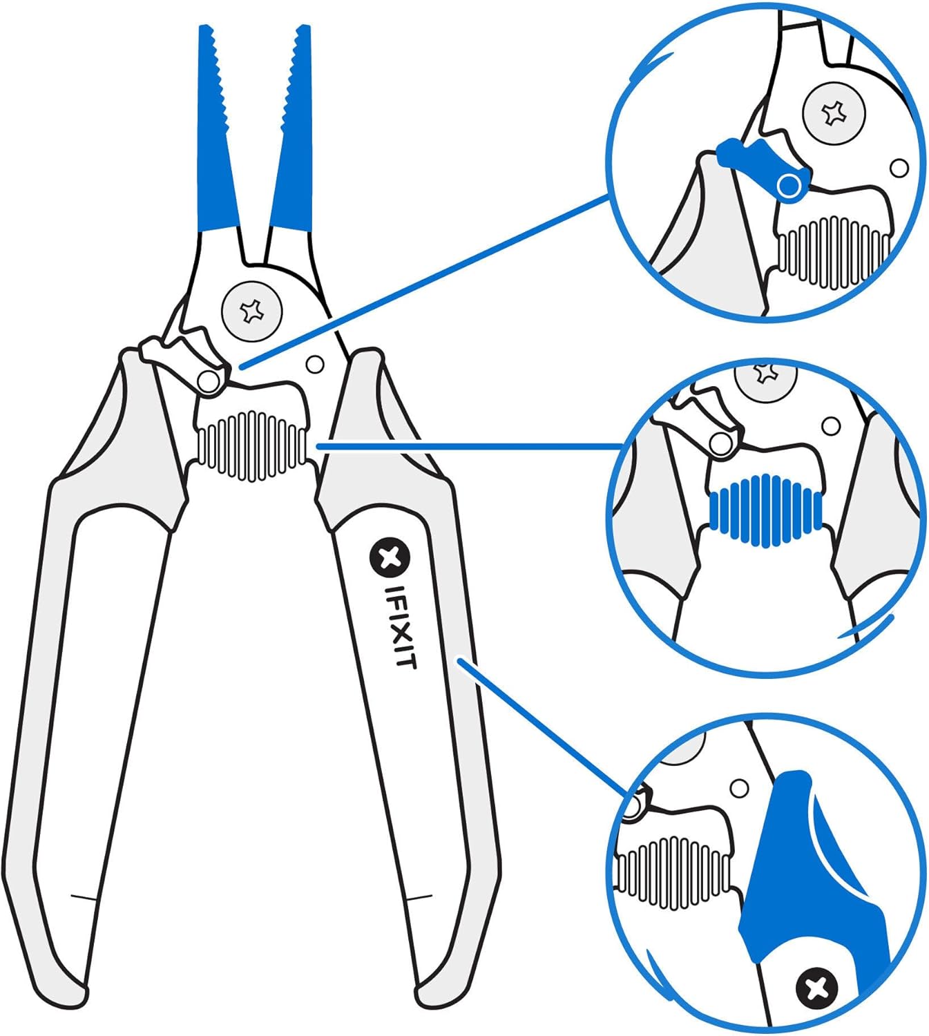 iFixit Mandible Needle Nose Pliers