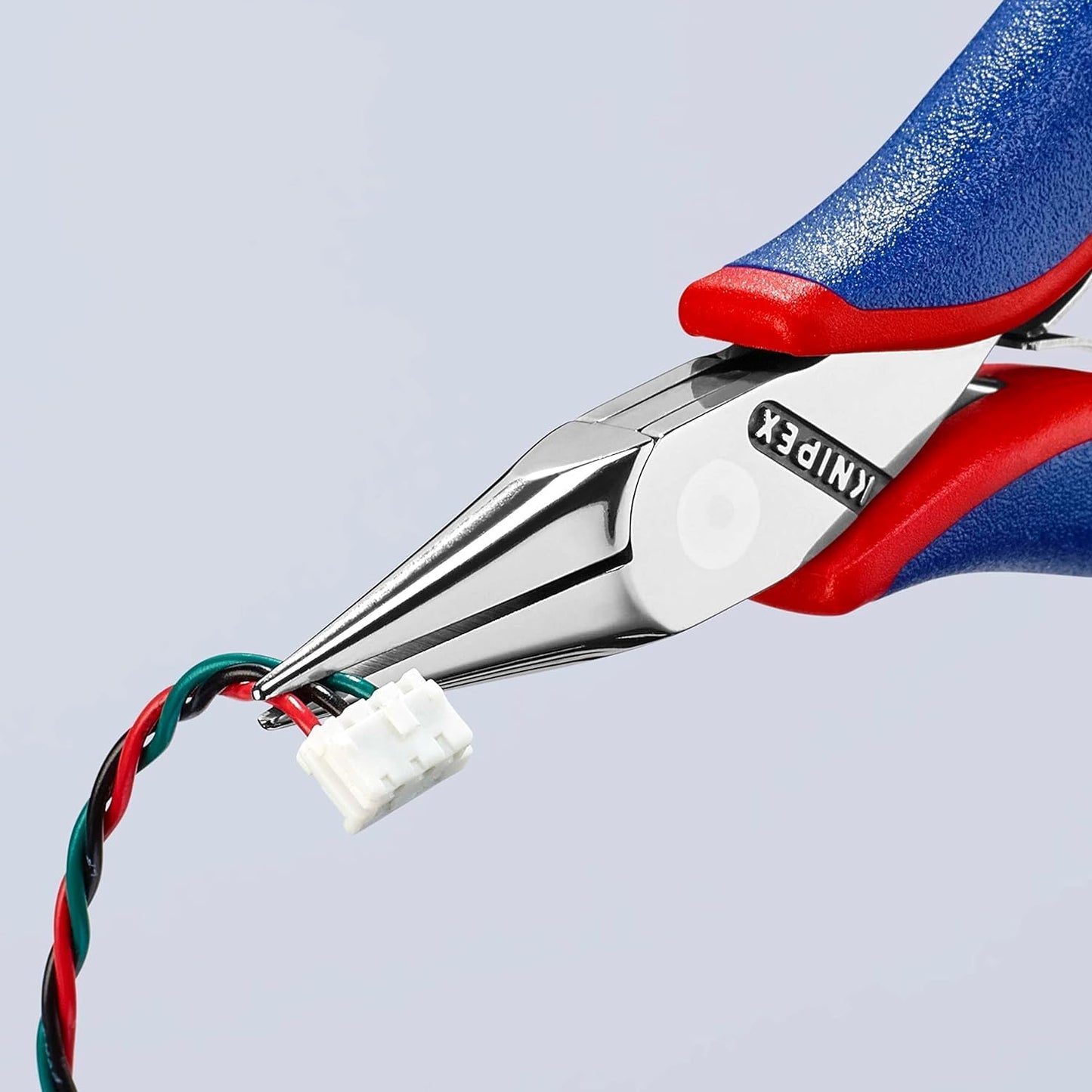 KNIPEX Electronics Pliers with Box Joint with Multi-Component Handles 115 mm, 35 22 115