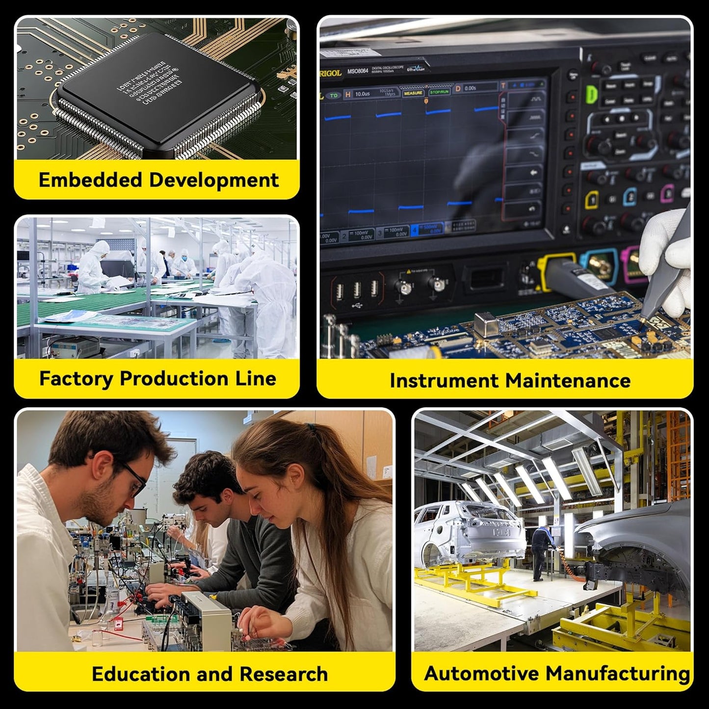 RIGOL DS1202Z-E Digital Oscilloscope, 200MHz