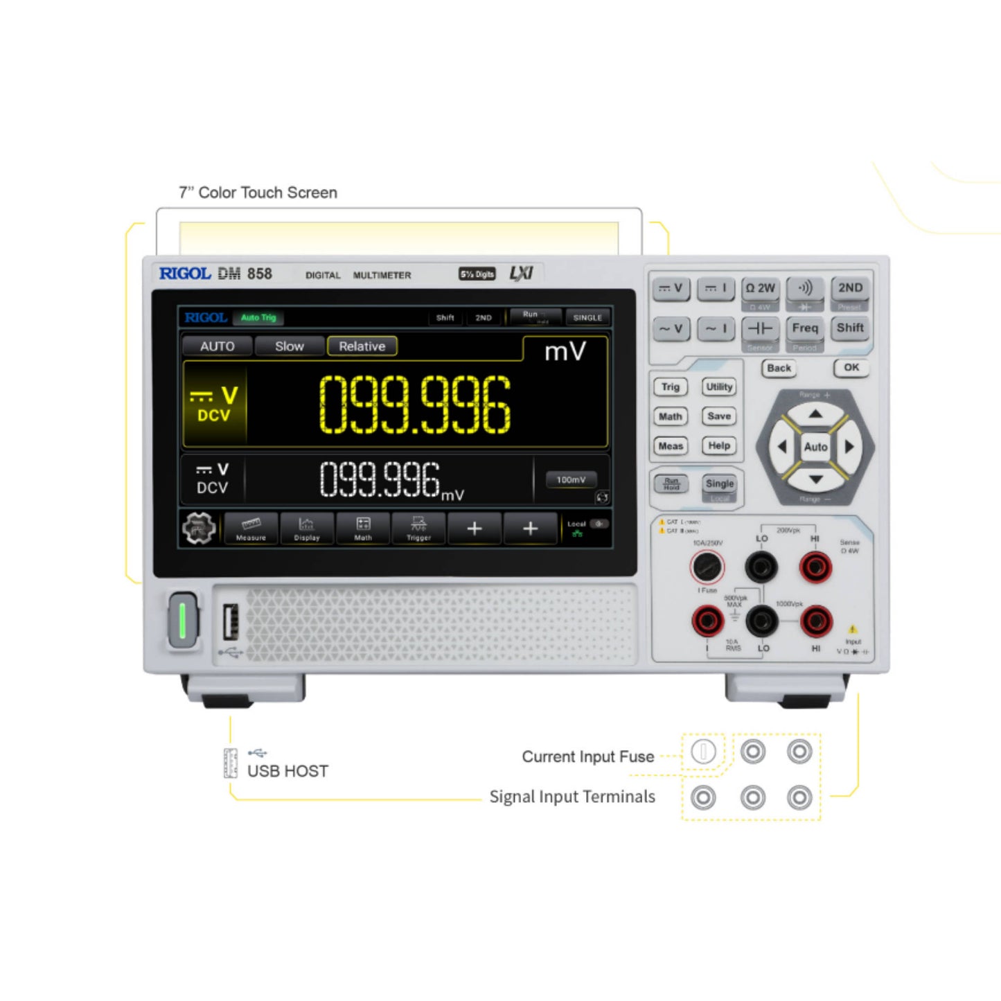 RIGOL DM858 Portable Digital Multimeter