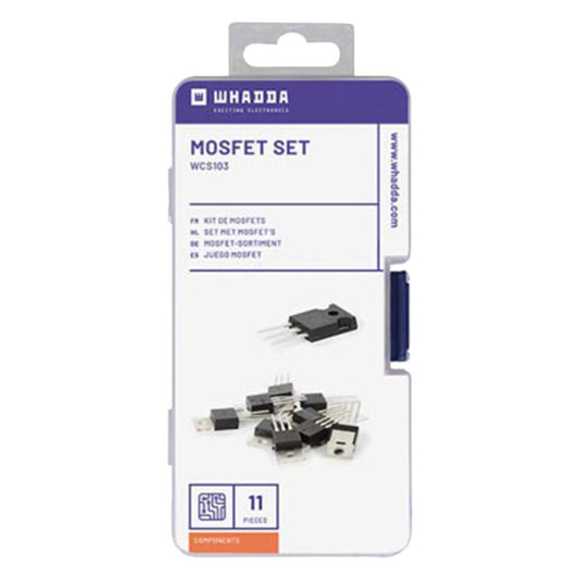 WHADDA 12 Piece N-Channel Power MOSFET Kit - WCS103